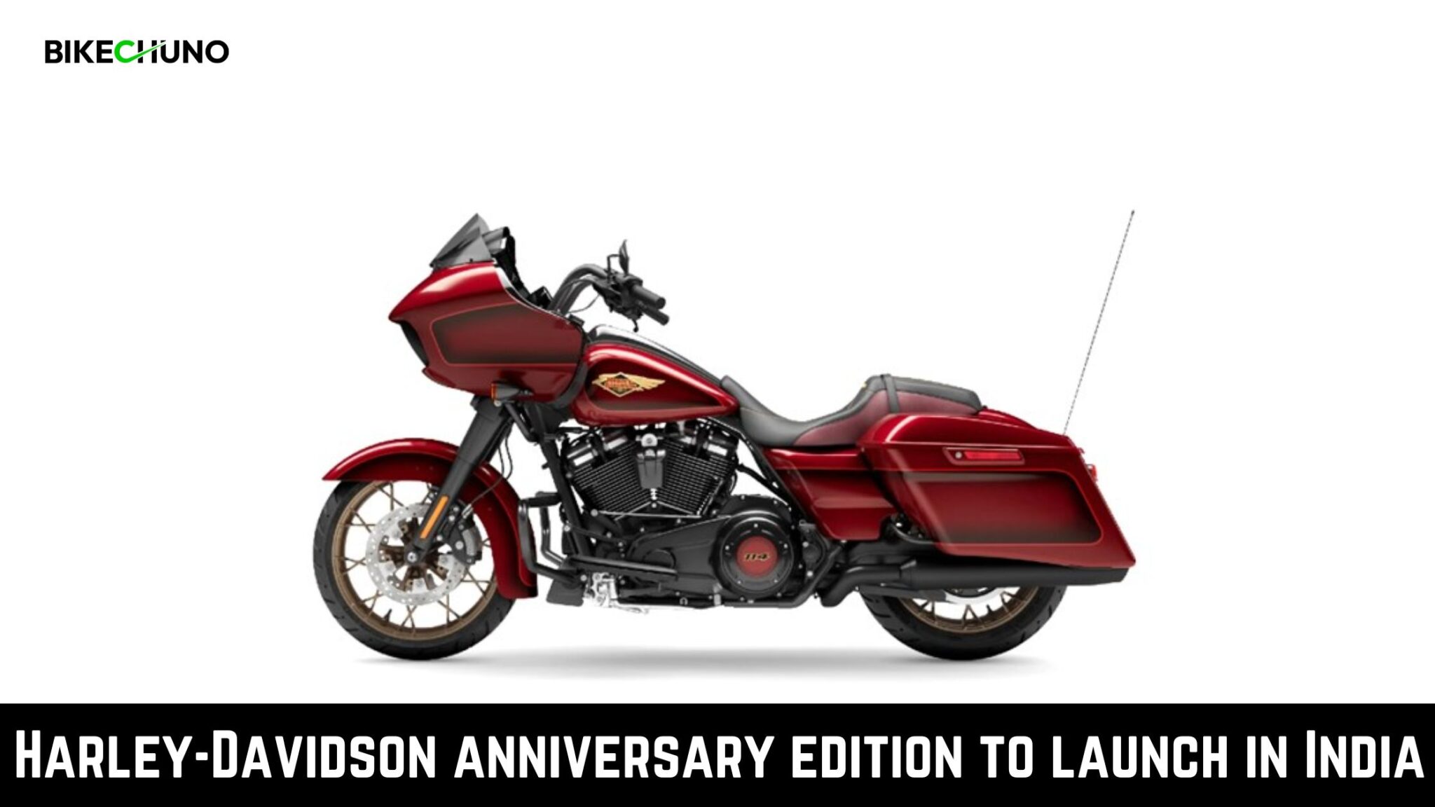 HarleyDavidson Anniversary Edition Launch BikeChuno