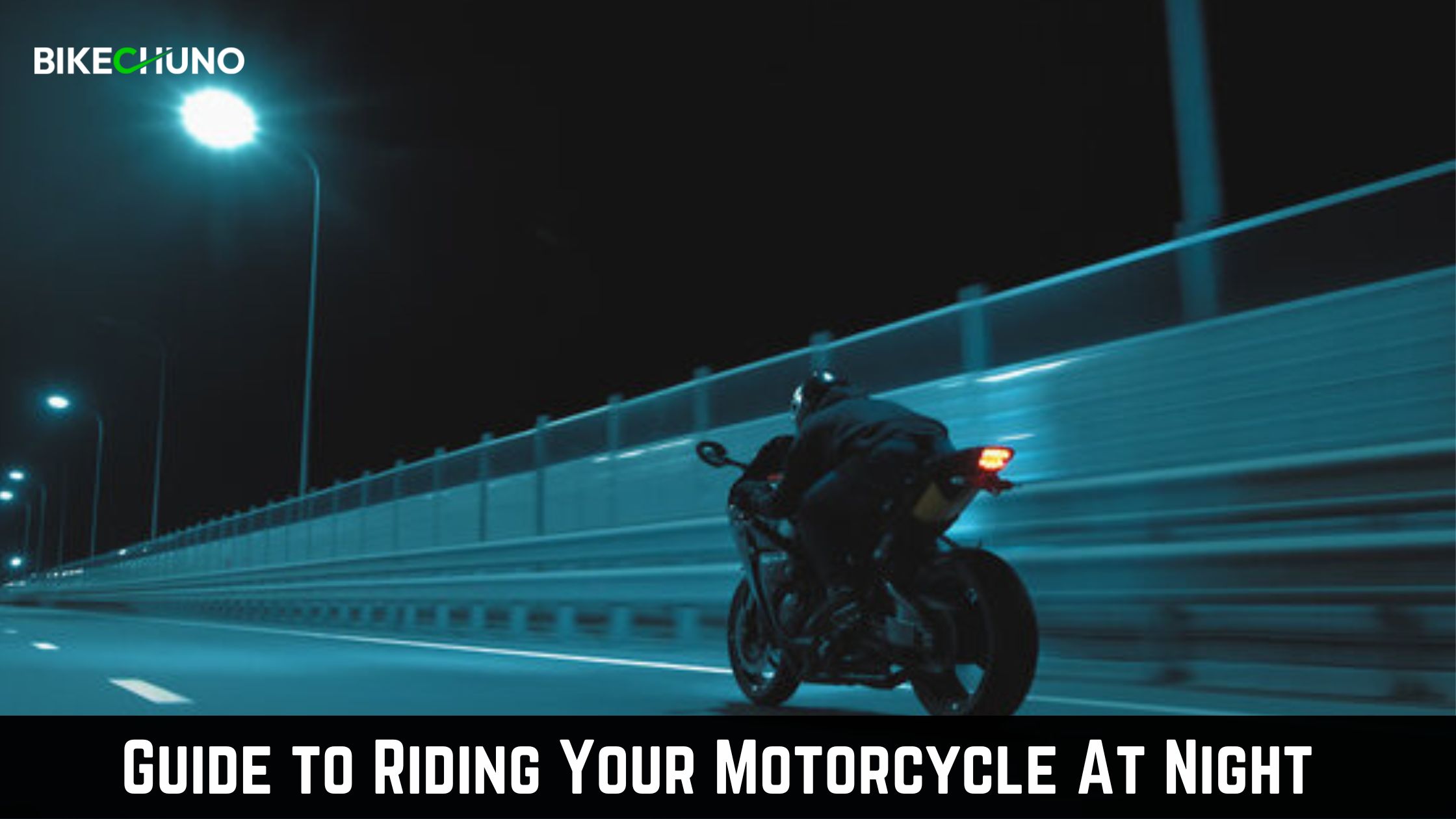 riding your motorcycle at night 