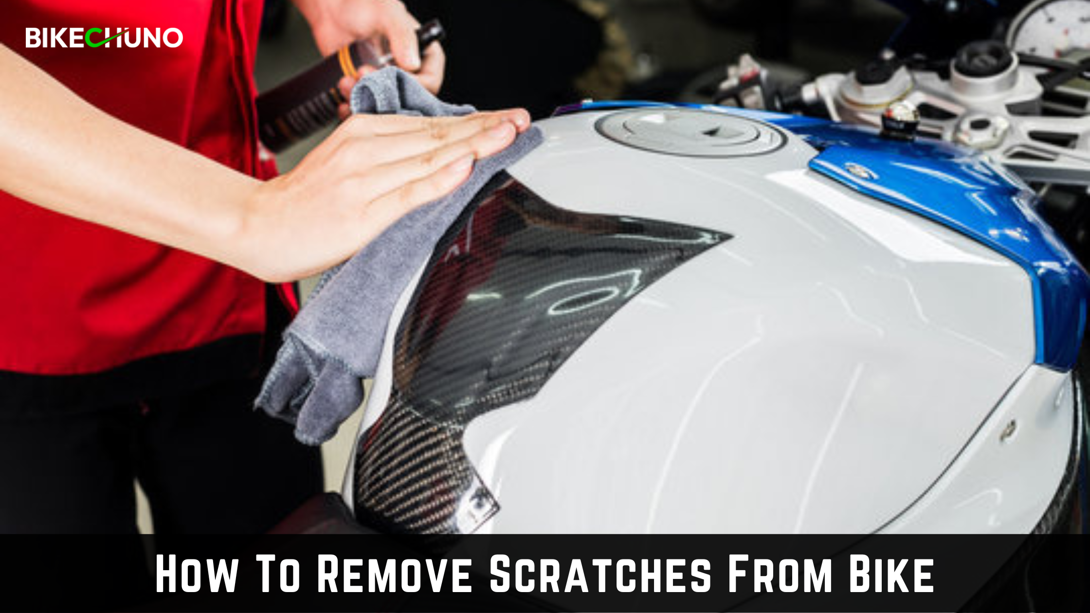 how-to-remove-scratches-from-bike-tank-silencer-headlight-bikechuno