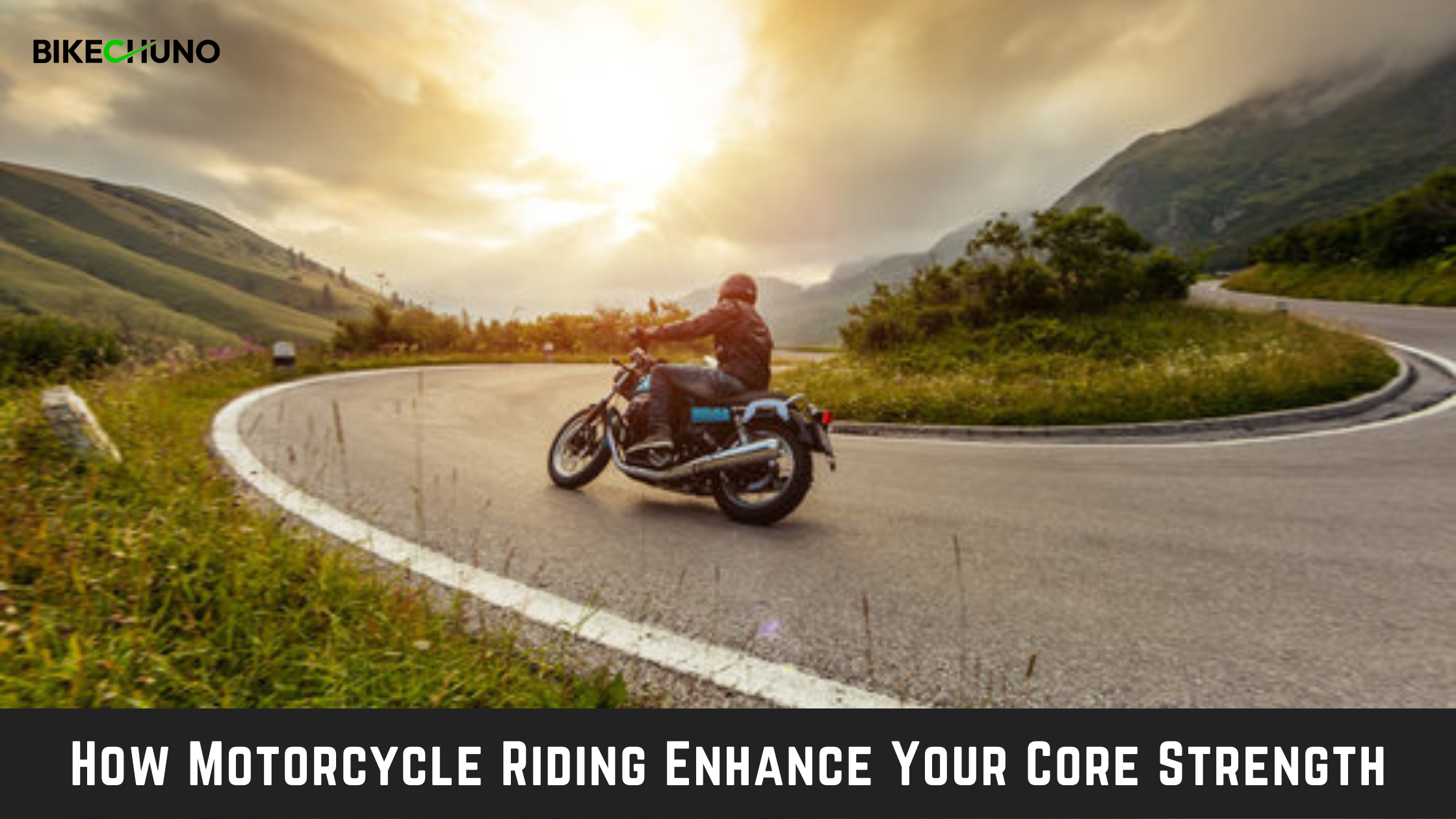 Motorcycle Riding Enhance Your Core Strength