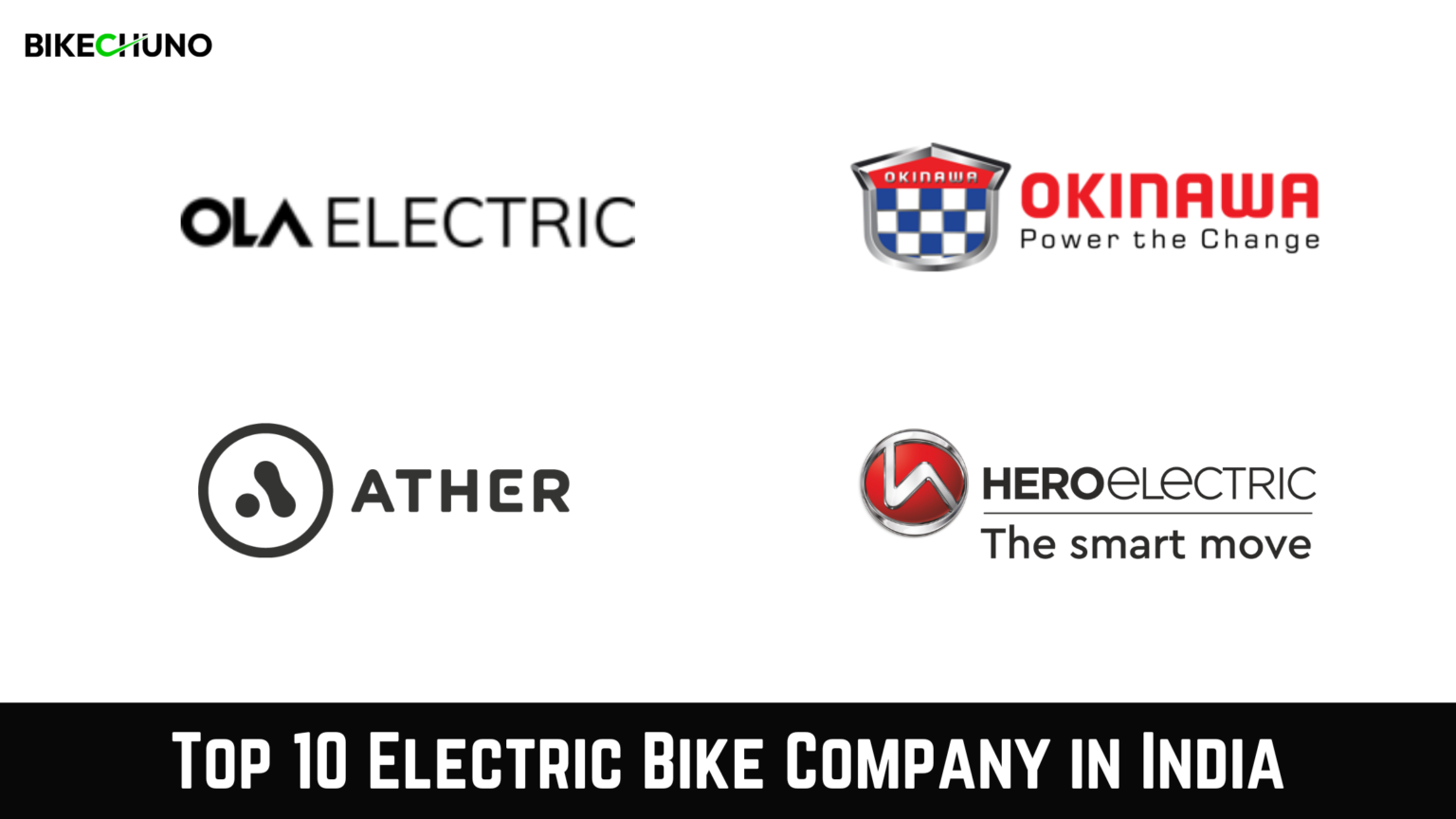 Top 10 Electric Bike Companies in India BikeChuno