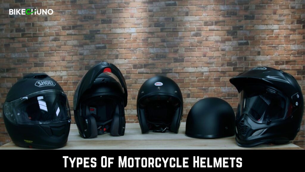 Types Of Motorcycle Helmets