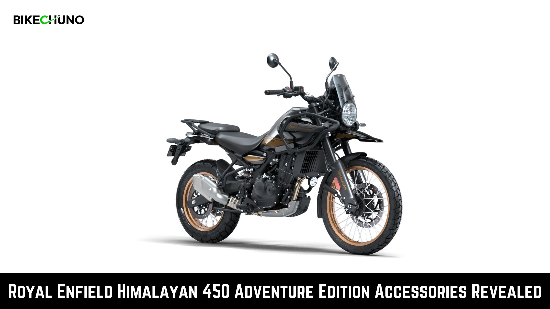 Royal Enfield Himalayan 450 Adventure Edition Accessories Revealed