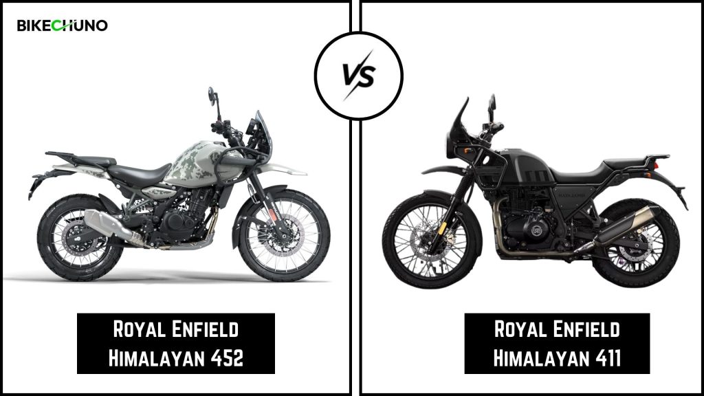 Royal Enfield Himalayan 450 vs Old Himalayan 411