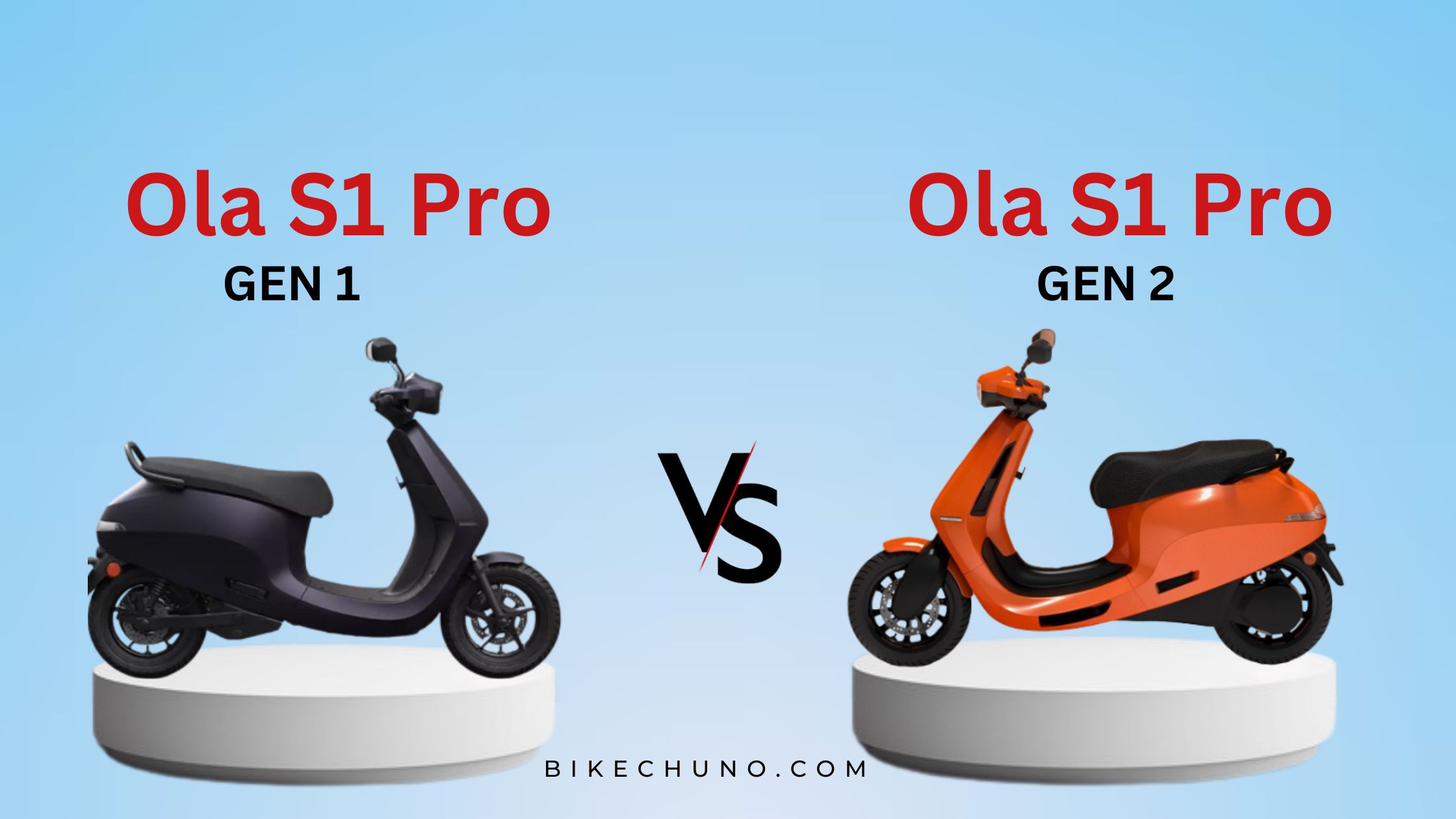 Ola S1 Pro: Gen 1 vs Gen 2