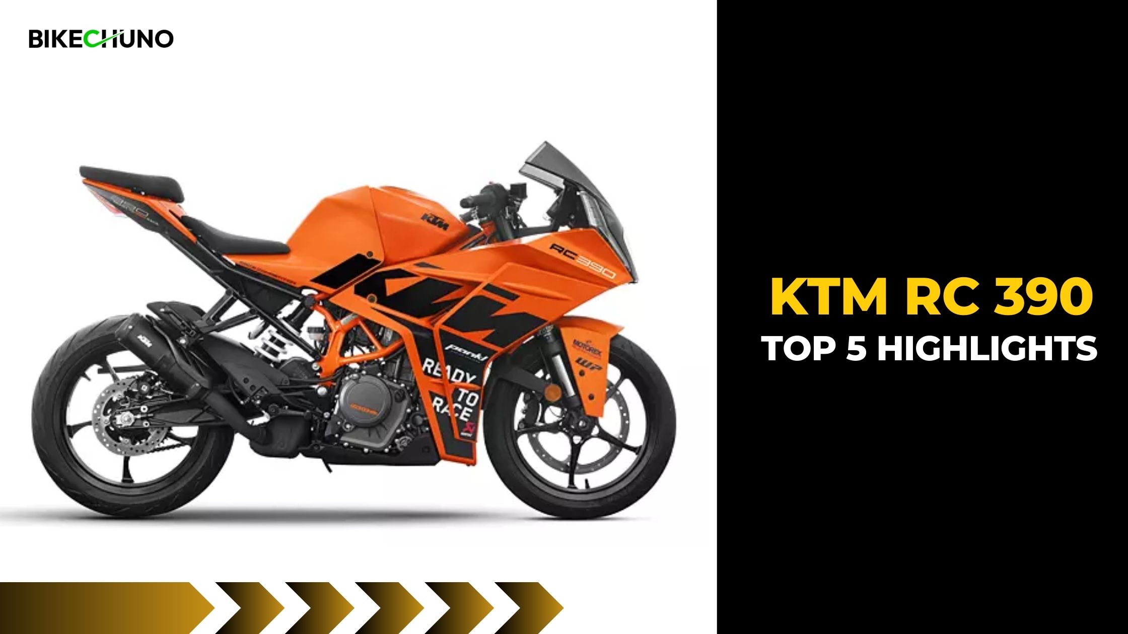 2023 KTM RC 390 Top 5 Highlights