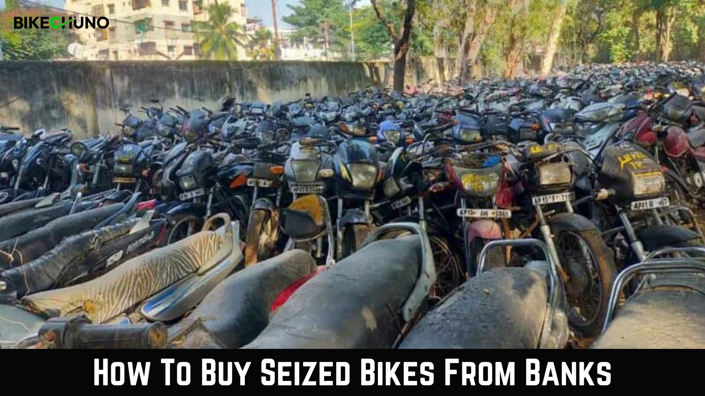 How To Buy Seized Bikes From Banks
