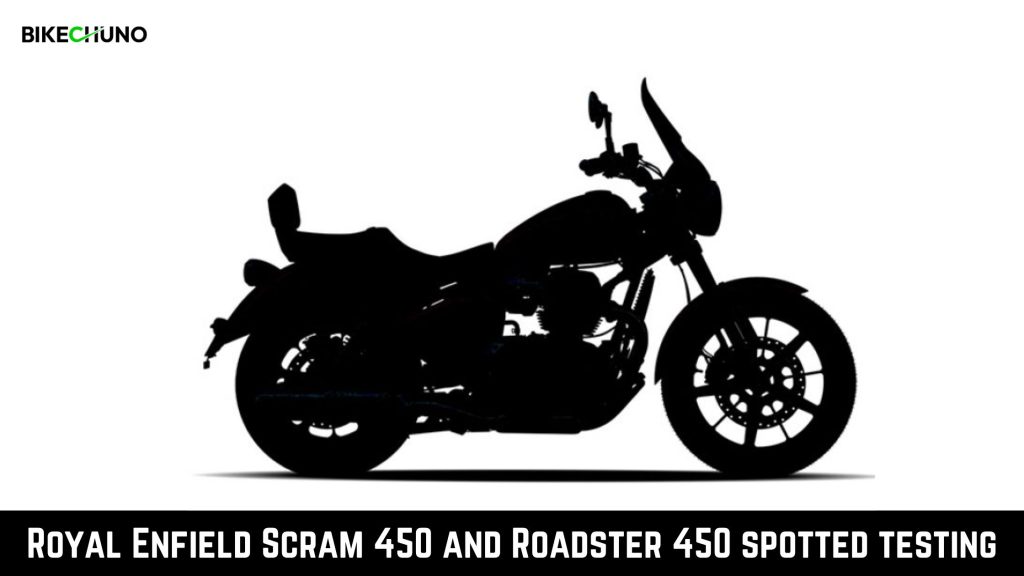 Royal Enfield Scram 450 and Roadster 450 spotted testing
