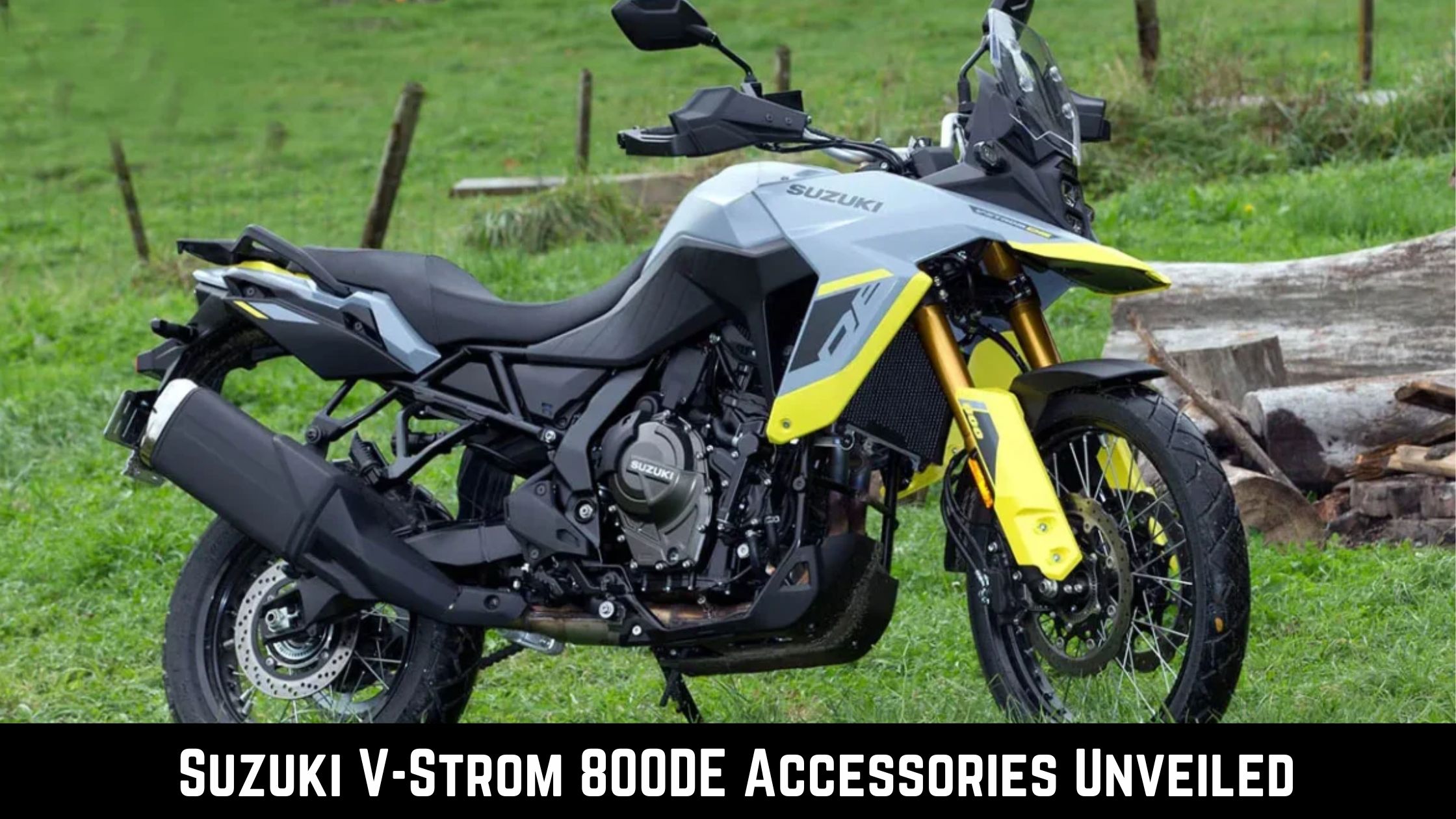 Suzuki V-Strom 800DE Accessories Unveiled