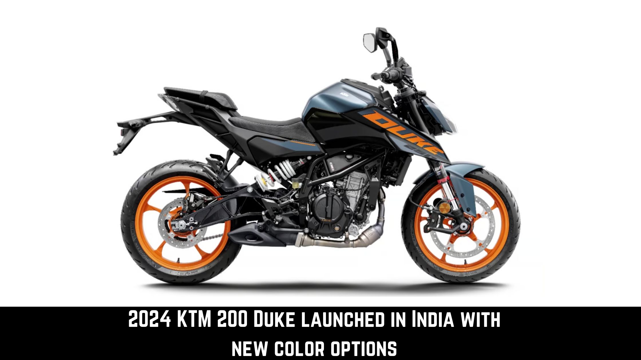 2024 KTM 200 Duke launched in India with new color options