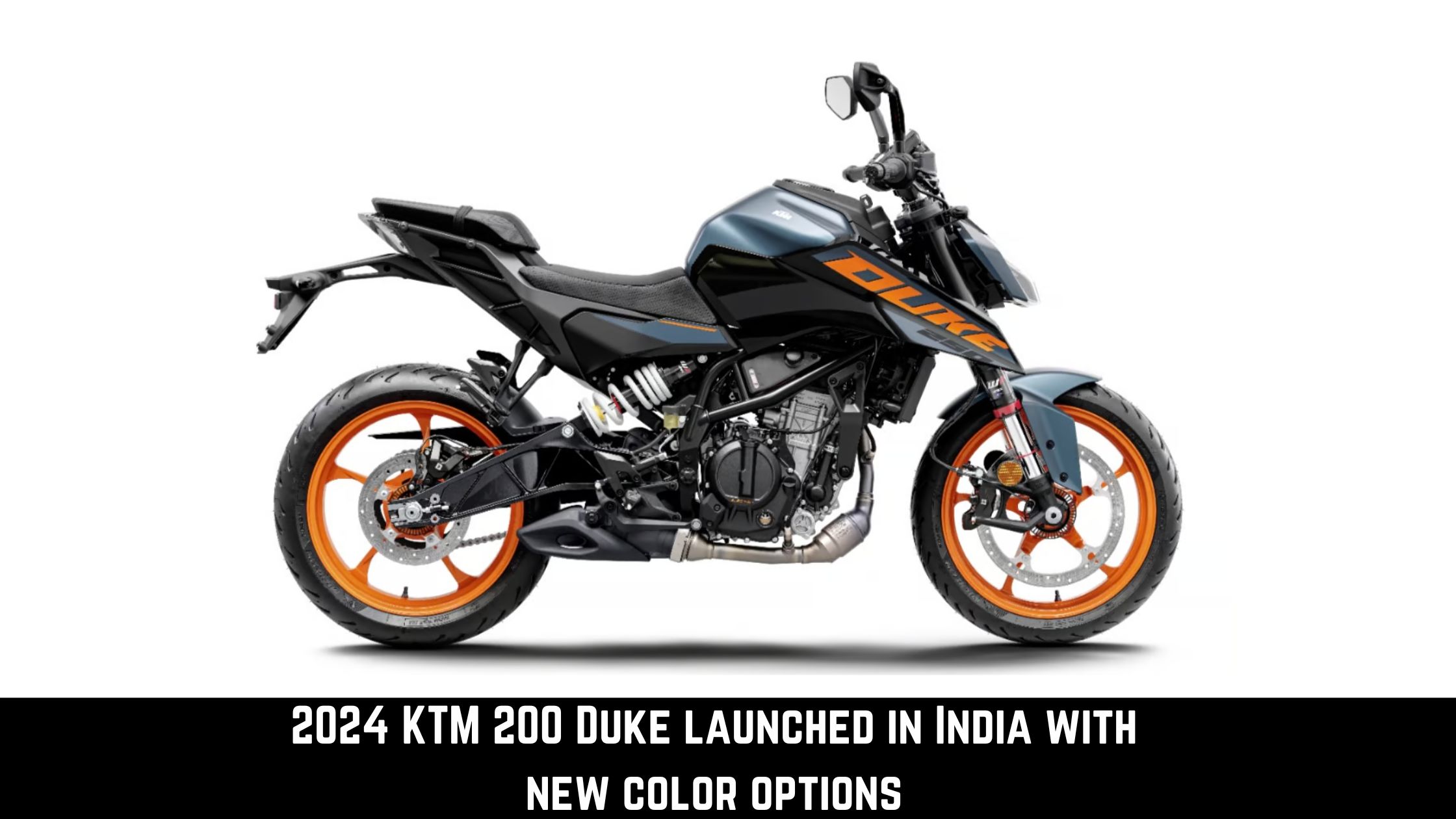 2024 KTM 200 Duke launched in India with new color options BikeChuno