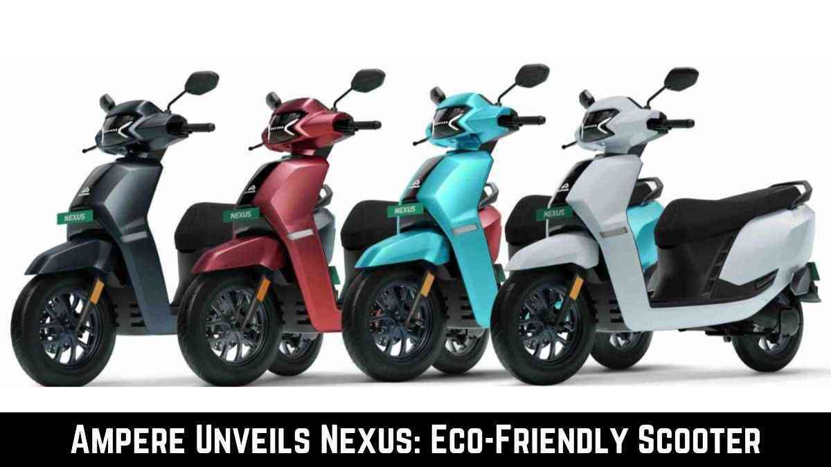 Ampere Unveils Neus Eco-Friendly Scooter in Four Colors