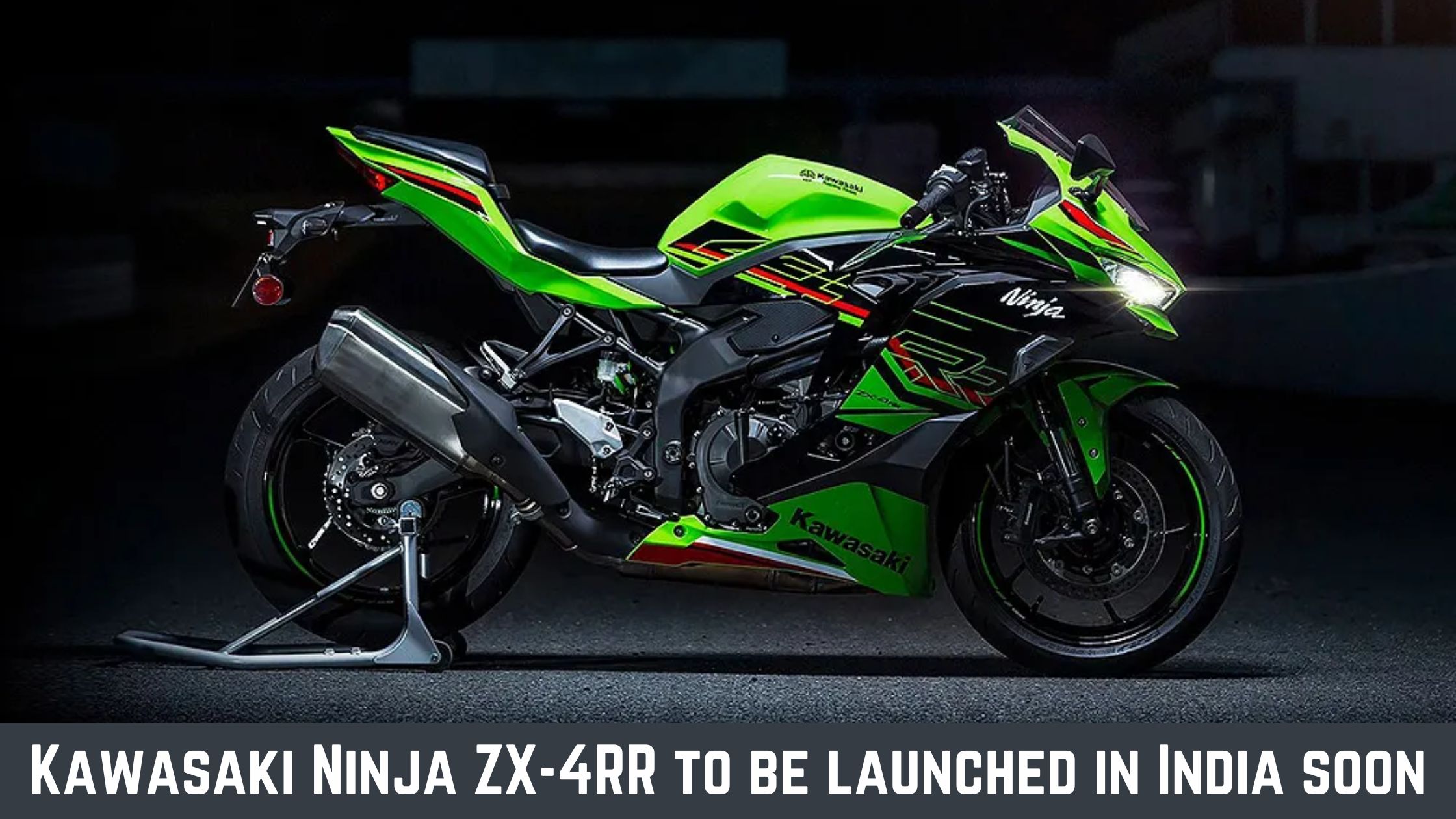 Kawasaki Ninja ZX-4RR to be launched in India soon