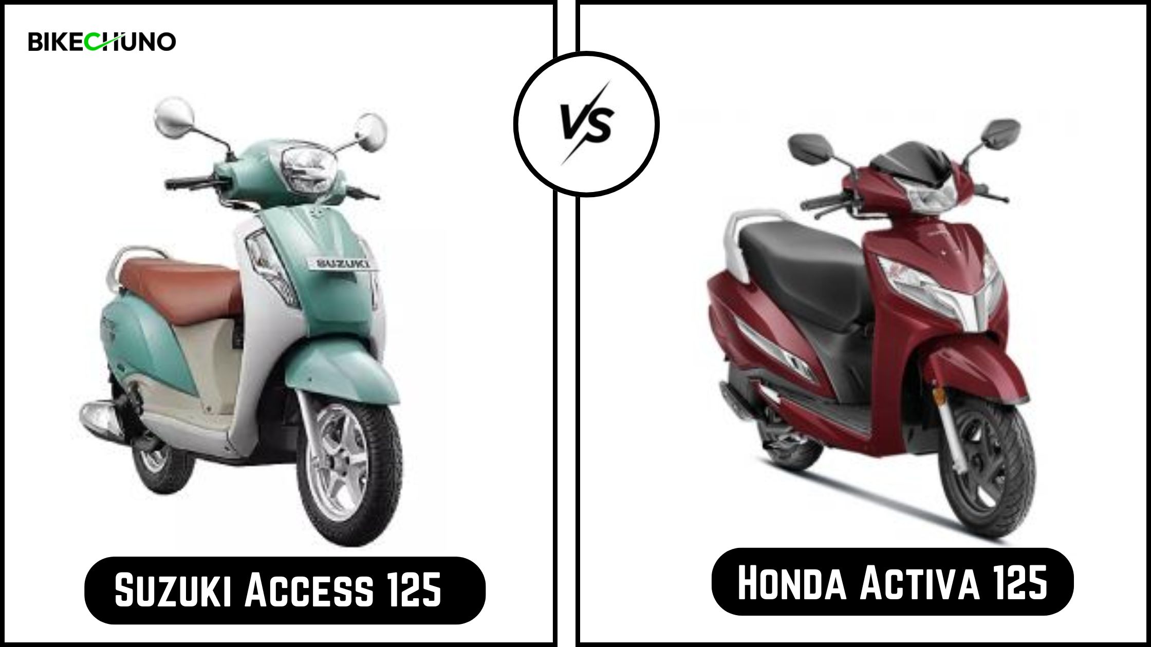 Suzuki Access vs Honda Activa
