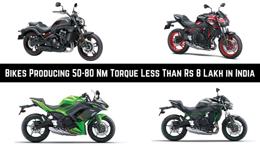 Bikes Producing 50-80 Nm Torque