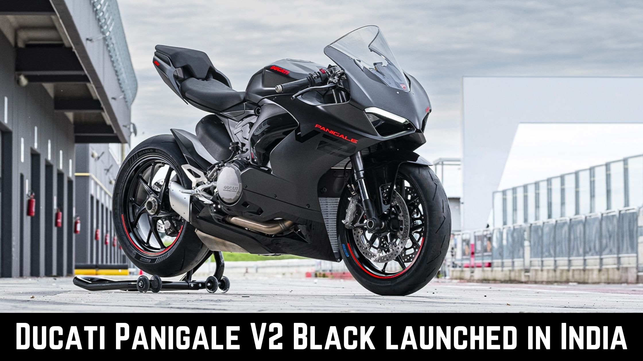Ducati Panigale V2 Black launched in India