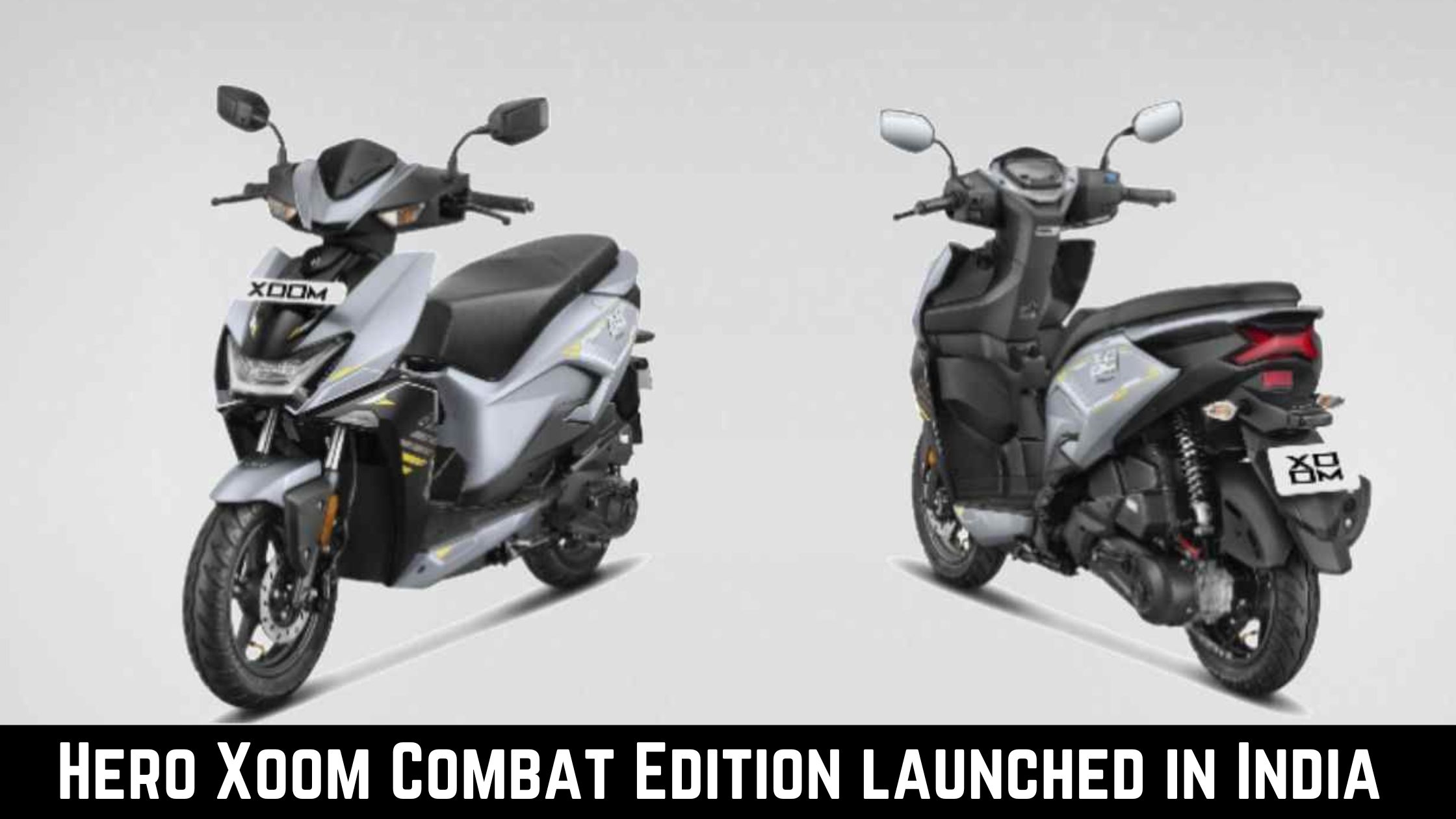 Hero Xoom Combat Edition launched in India