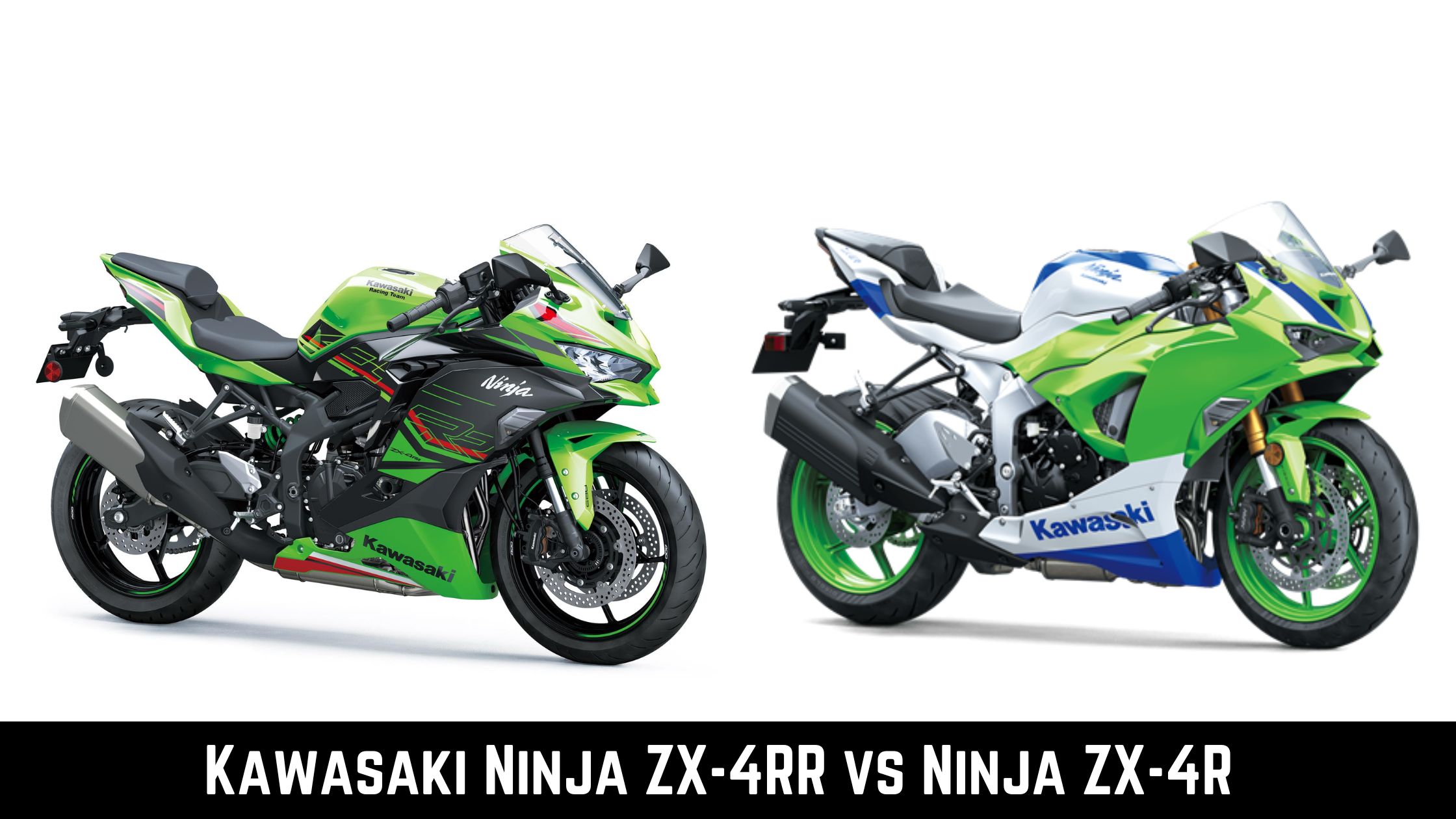 Kawasaki Ninja ZX-4RR vs Ninja ZX-4R