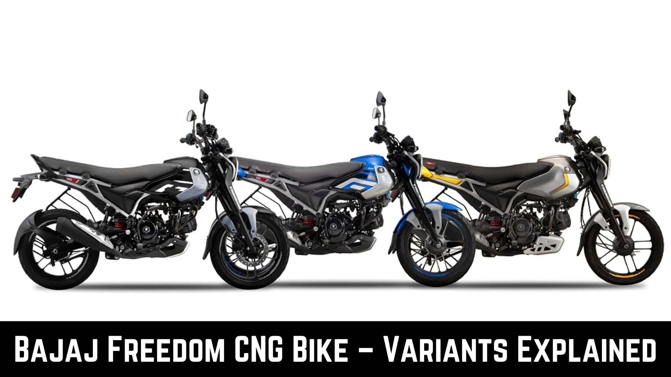 Bajaj Freedom CNG Bike – Variants Explained